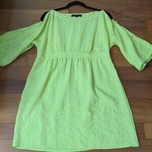 BCBGMaxAzria Lime Green Summer Dress